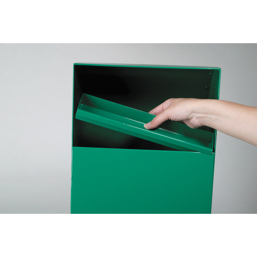 Abfallbehälter Ei 30 l. - rot