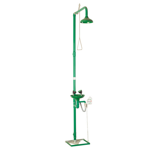 Kombinierte Körper- und Augendusche