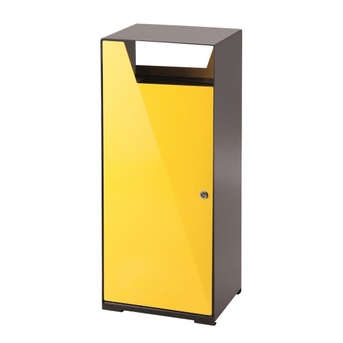Abfallbehälter Planum - gelb