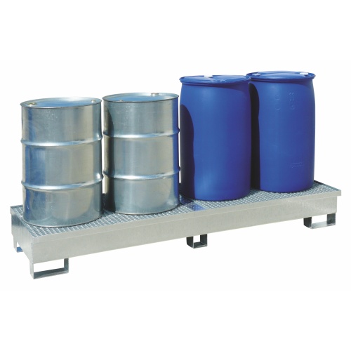 Auffangwanne mit Rost verzinkt