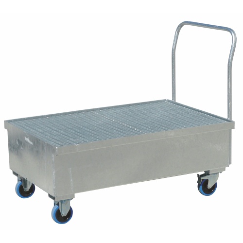 Auffangwanne fahrbar, verzinkt