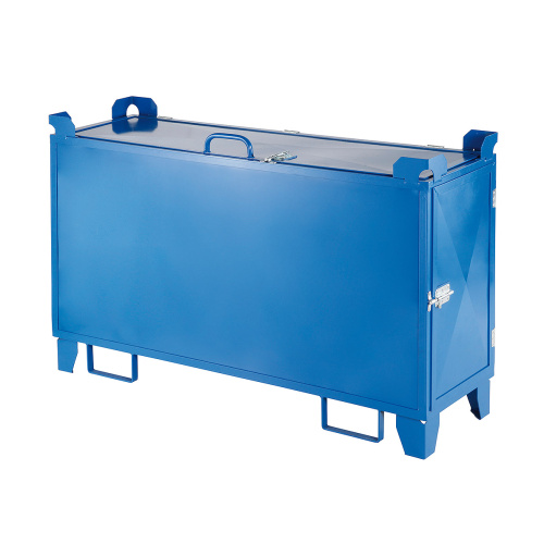 Container für Leuchtröhren mit kombinierter Öffnung