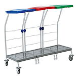 Dreifacher Beutelständer mobil