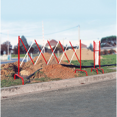 Scherensperre umstellbar