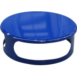 Deckel für Betonabfallbehälter - blau