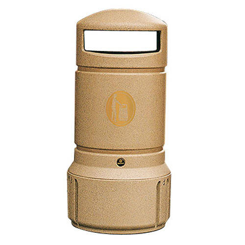 Abfallbehälter aussen MINI PLAZA 63 l.