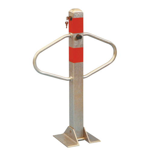 Basispfosten mit Bügel - verzinkt