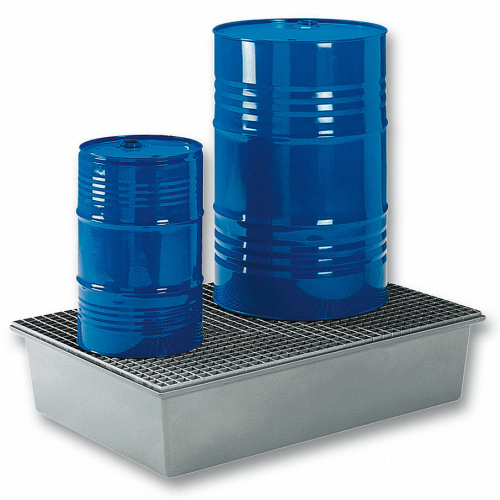 Auffangwanne 2 Fässer 220 l.