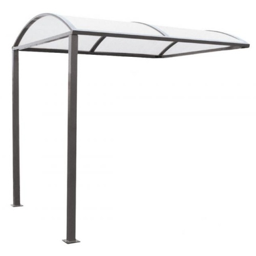 Überdachung für Fahrräder Anbau