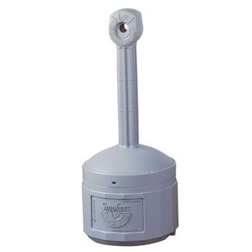 Aschenbecher Kunststoff - grau