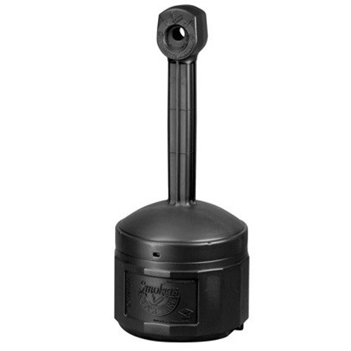 Aschenbecher Kunststoff - schwarz