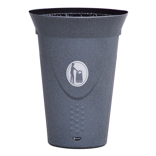 Kunststoffabfallbehälter LUNA 60 l.