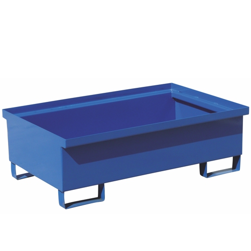 Auffangwanne ohne Rost lackiert