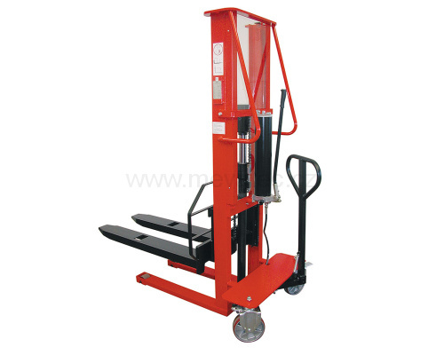 Handgeführter hochhebender Wagen