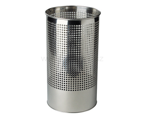 Abfallbehälter, Schirmständer / gelocht - Edelstahl
