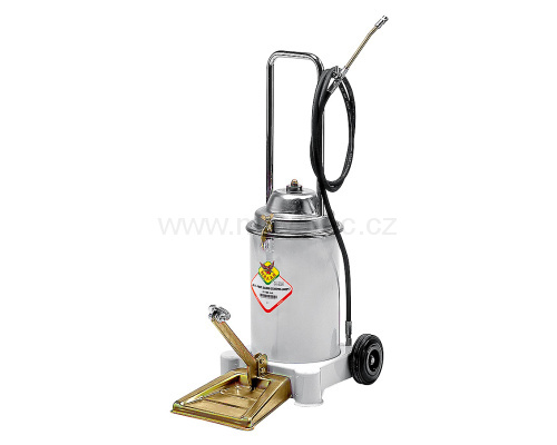 Mobile Trittschmierpumpe