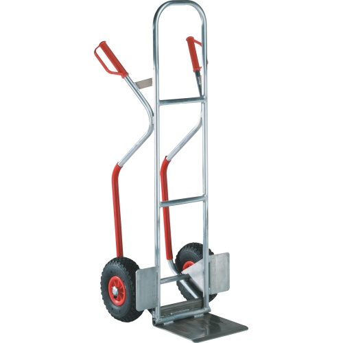 Aluminiumwagen mit Klappschaufel