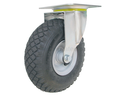 Schlauchrad mit Gabel schwenkbar 260 mm