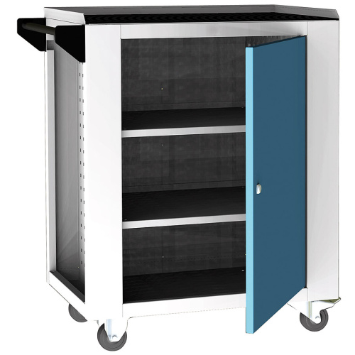 Servicewagen - 2x Fach, Tür