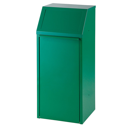 Kippbehälter für Sortierabfall grün 70 l