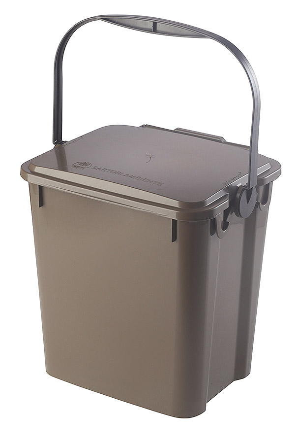 Abfallbehälter Urba 10 l. - braun