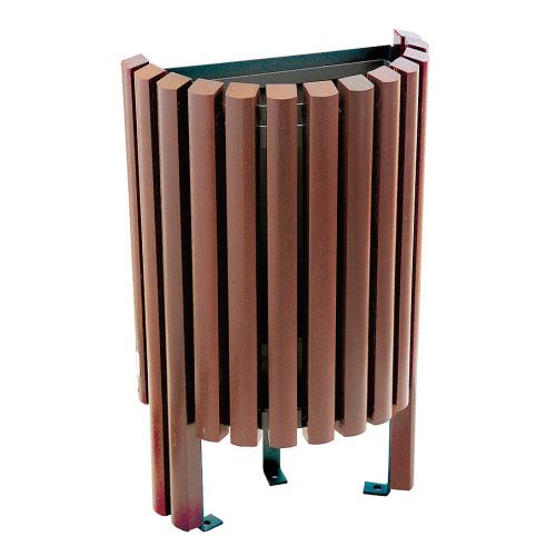 Abfallbehälter Salou - halbrund 20 l.