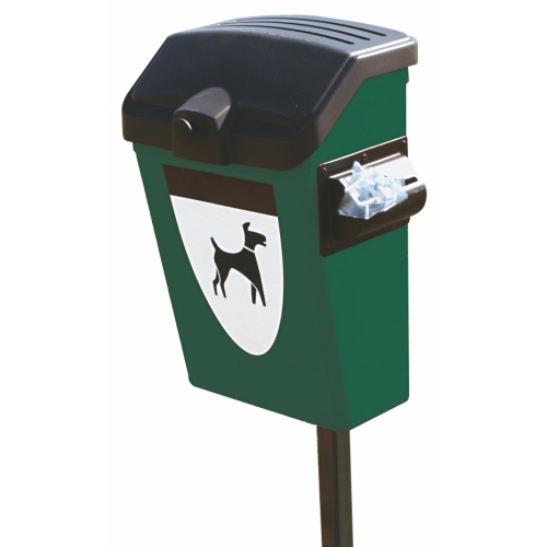 Hundekotkorb FIDO 25 l. mit Magazin