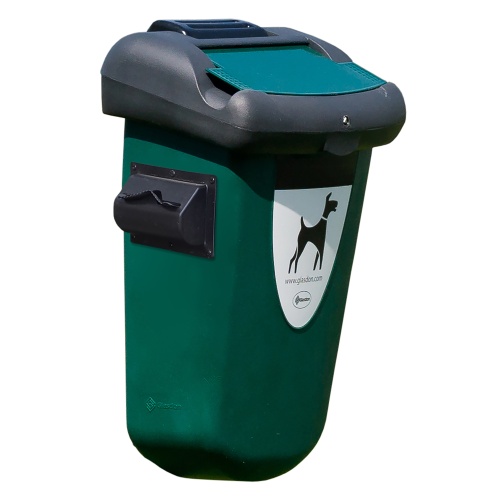 Hundekotkorb Retriever 35l.  mit Magazin