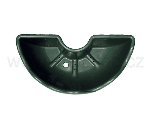 Halbrunder Blumentopf 850x330 mm