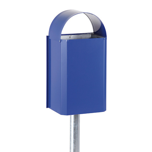 Korb mit Klappdach - blau 40 l.