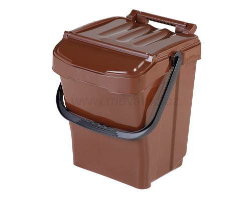 Abfallbehälter URBA PLUS 40 braun