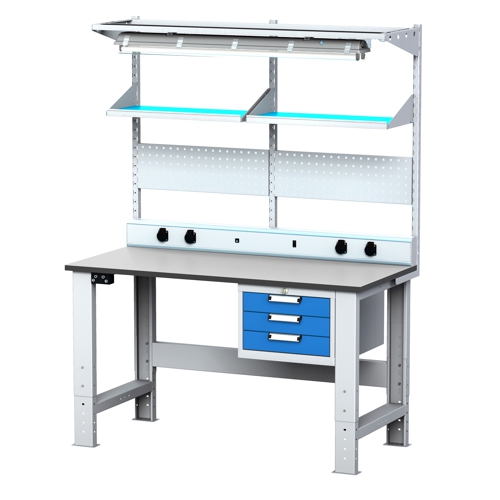 Antistatischer Arbeitstisch 1500x730x1990 mm