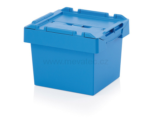 Transportkiste mit Deckel 400x300x290 mm