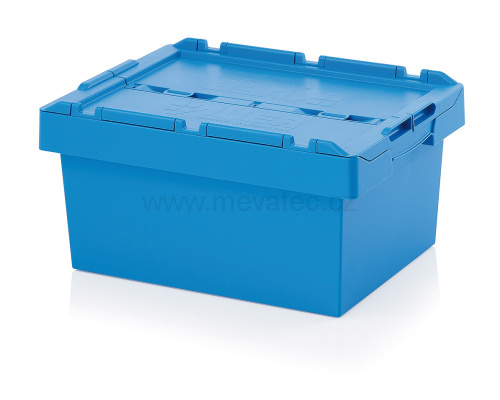 Transportkiste mit Deckel 600x400x290 mm
