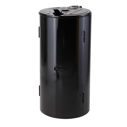 Verkleideter Beutelständer 120 lt. - lackiert - schwarz