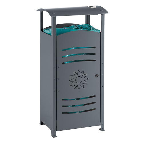 Korb mit Aschenbecher Rechteck