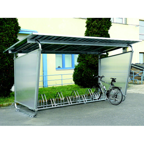 Überdachung für Fahrräder