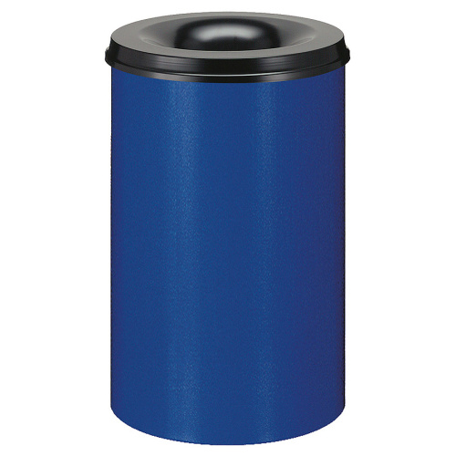 Selbstlöschender Korb 50 l - blau-schwarz