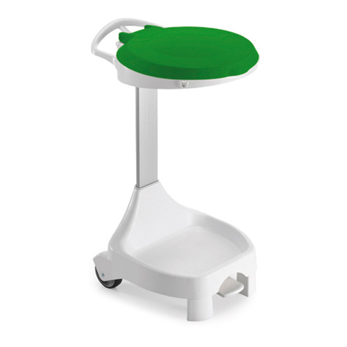 Beutelhalter Kunststoff stabil grüner Deckel