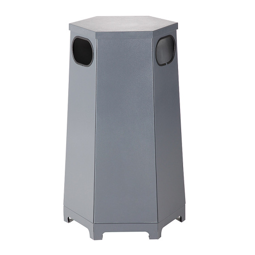 Abfallbehälter aussen Sechskant