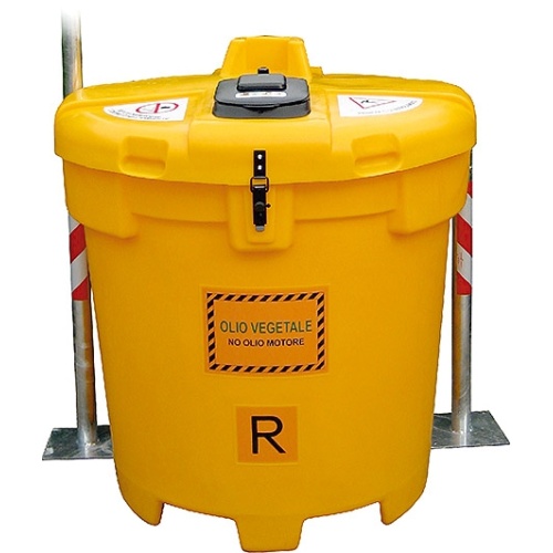 Tank für gebrauchtes Küchenöl 800 l - Oliv Box