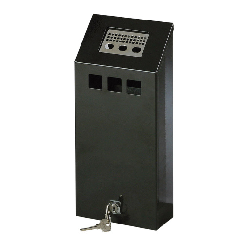 Wandaschenbecher schwarz 1,5 l.