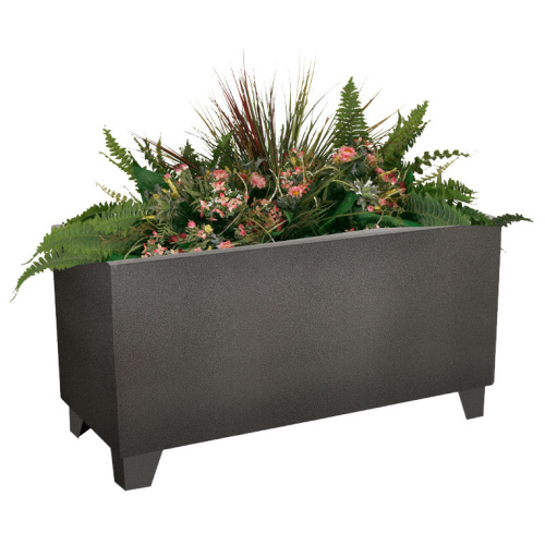 Blumentopf aussen Stahl Rectangular