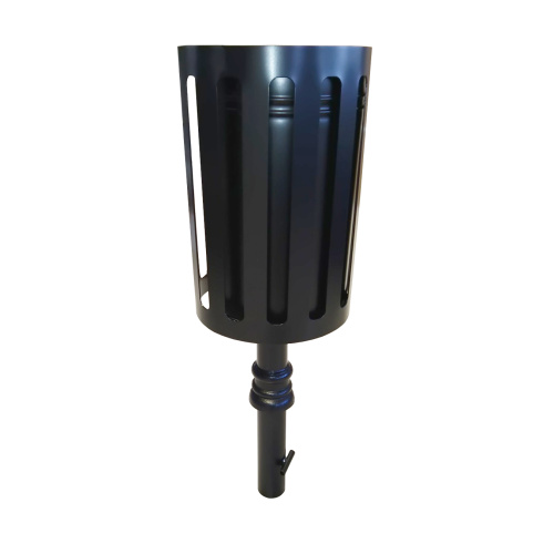 Abfallbehälter für den Außenbereich auf Ständer