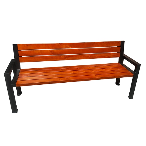 Sitzbank mit Rückenlehne PARIS