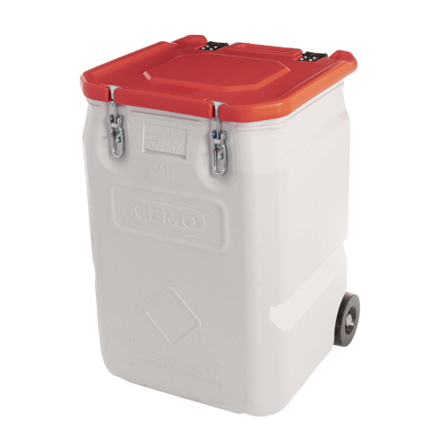 Mobil Box 250 L. - roter Deckel