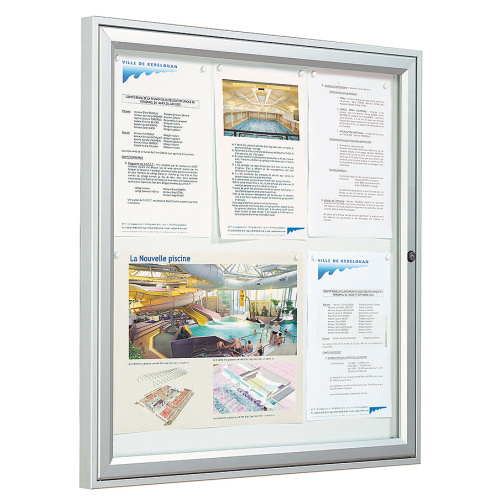 Außenvitrine Tradition 6xA4