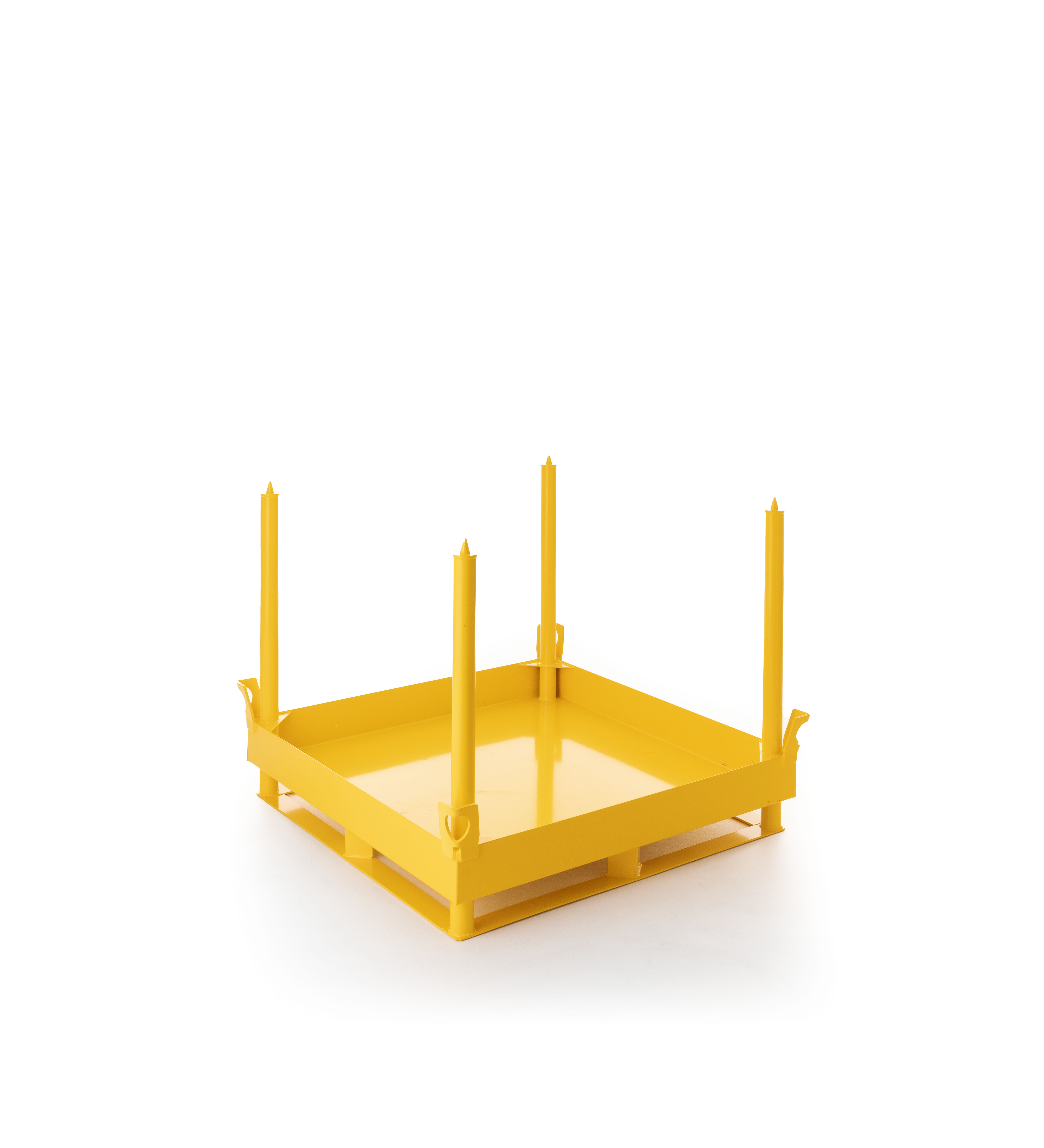 Stahlpalette für Fässer mit Atommüll