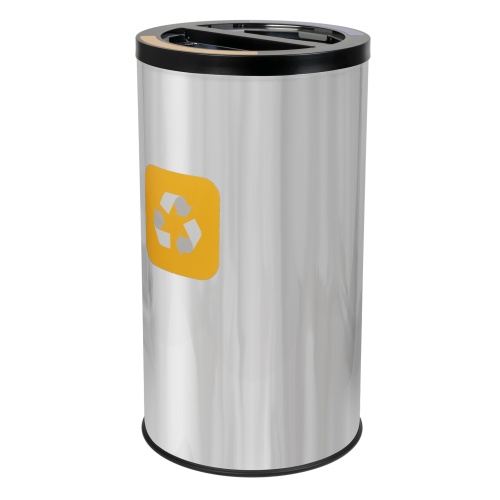 Innenkorb aus rostfreiem Stahl 2x35 L - Stream double