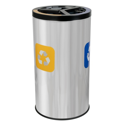 Innenkorb aus rostfreiem Stahl 3x25 L - Stream triple